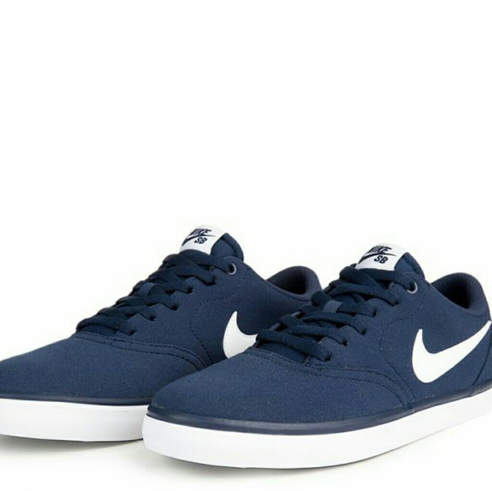 NIKE SB Check Solar Navy/White